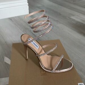 Steve Madden Exotica Rhinestone Rose Gold